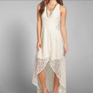 Abercrombie & Fitch lace wrap dress
